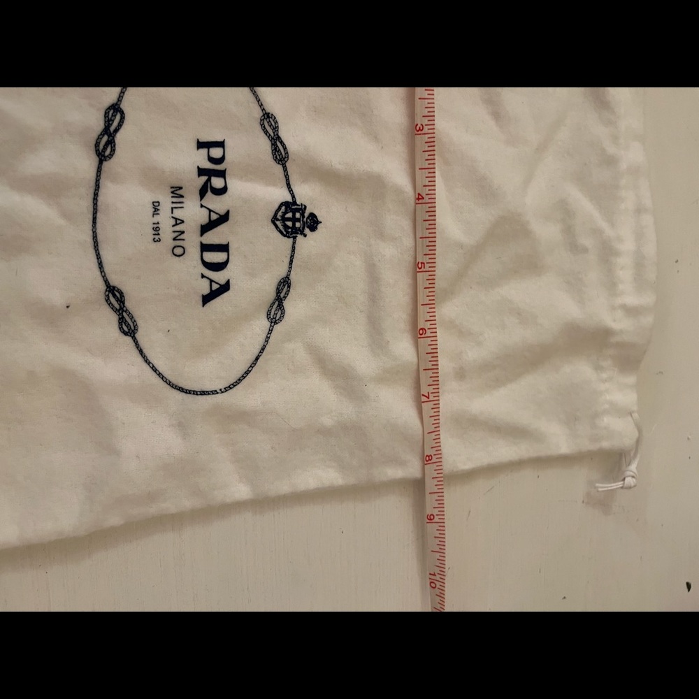 Prada dust bag one only